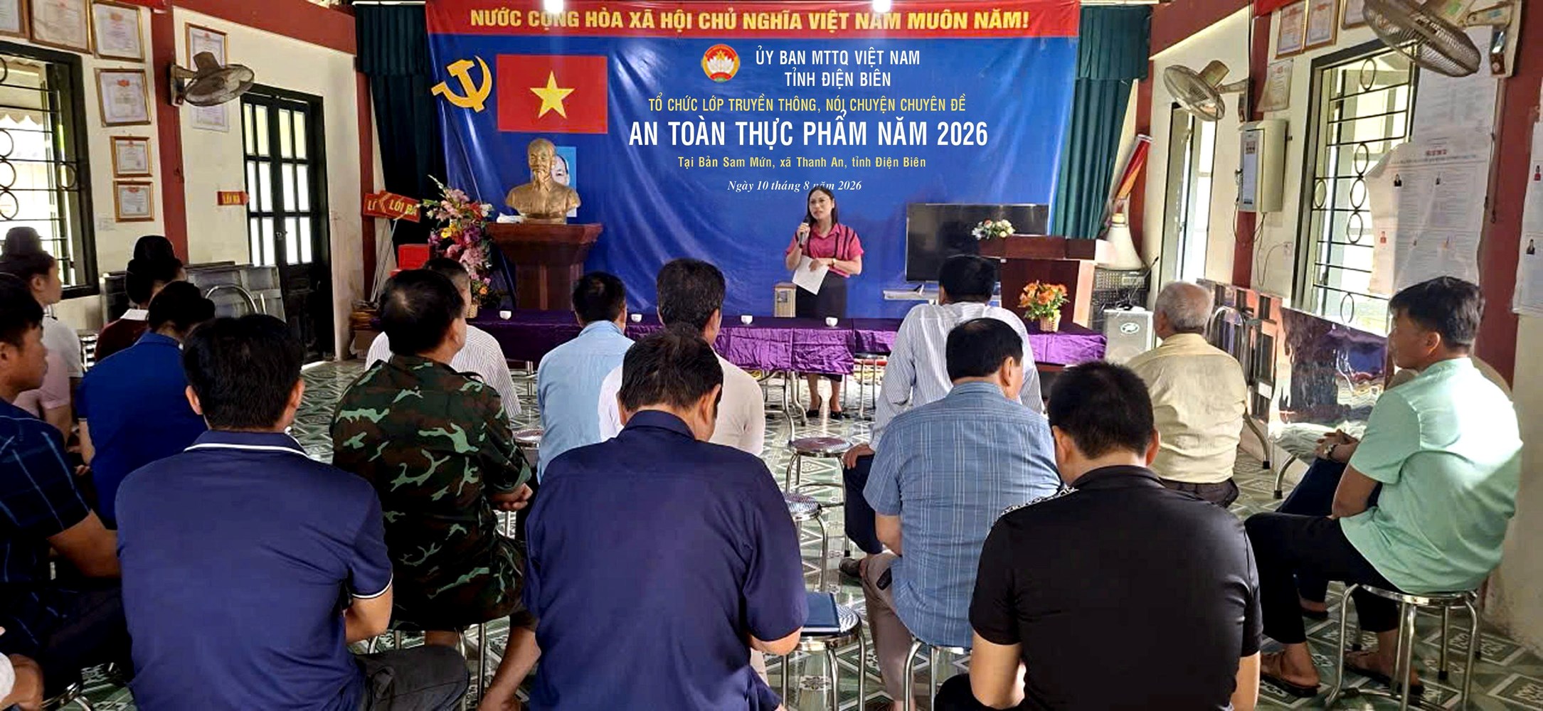 THANH AN TỔ CHỨC LỚP TRUYỀN THÔNG VỀ AN TOÀN VỆ SINH THỰC PHẨM