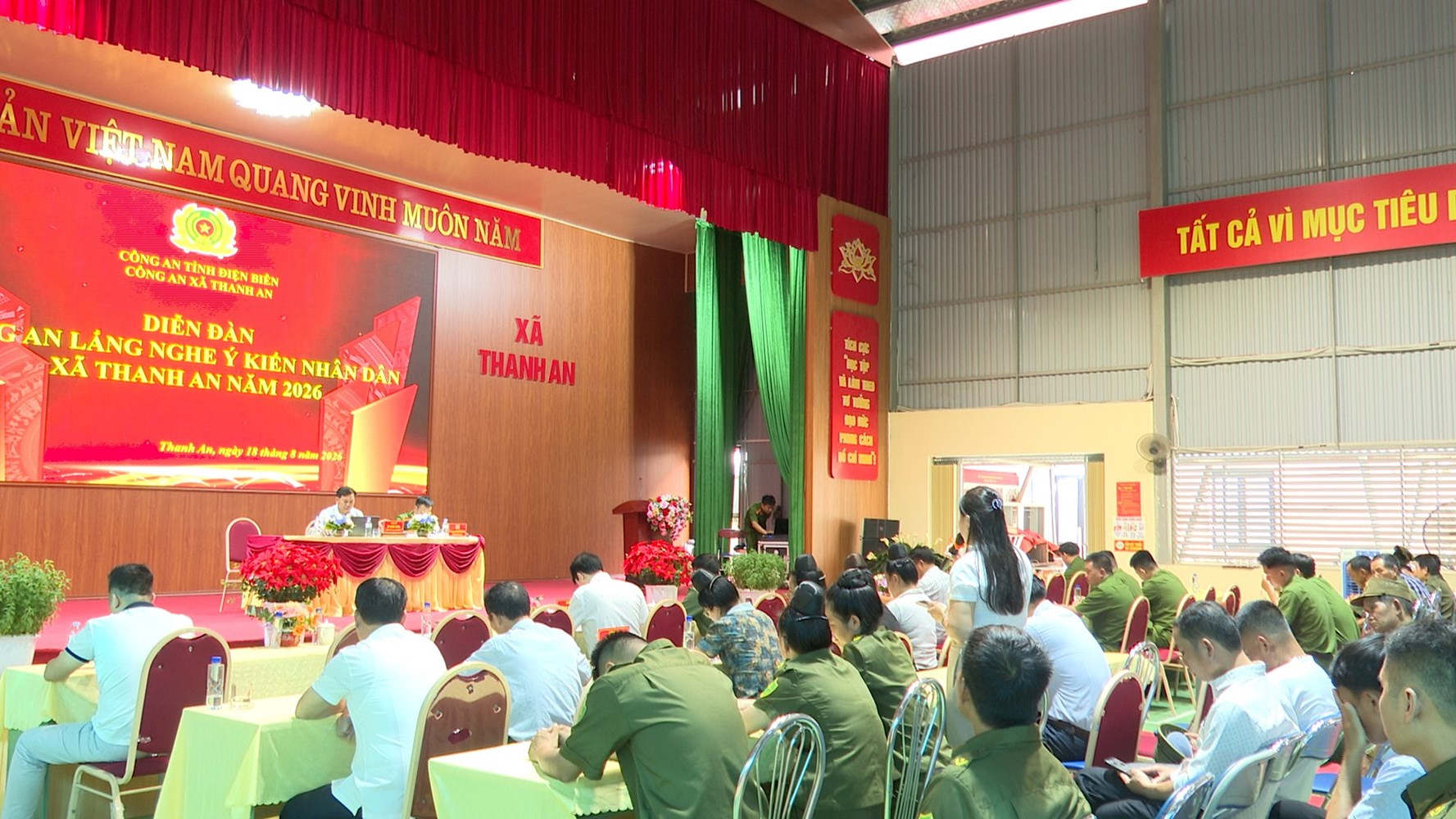 THANH AN: DIỄN ĐÀN CÔNG AN LẮNG NGHE Ý KIẾN NHÂN DÂN