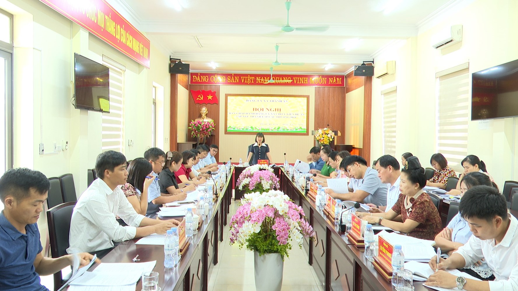 HỘI NGHỊ BAN CHẤP HÀNH ĐẢNG BỘ XÃ THANH AN