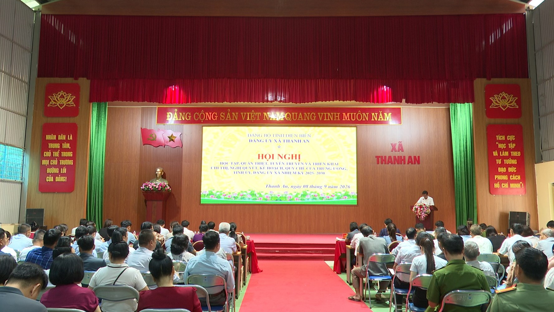 THANH AN: HỘI NGHỊ HỌC TẬP, QUÁN TRIỆT, TUYÊN TRUYỀN VÈ TRIỂN KHAI THỰC HIỆN CÁC CHỈ THỊ, NGHỊ QUYẾT