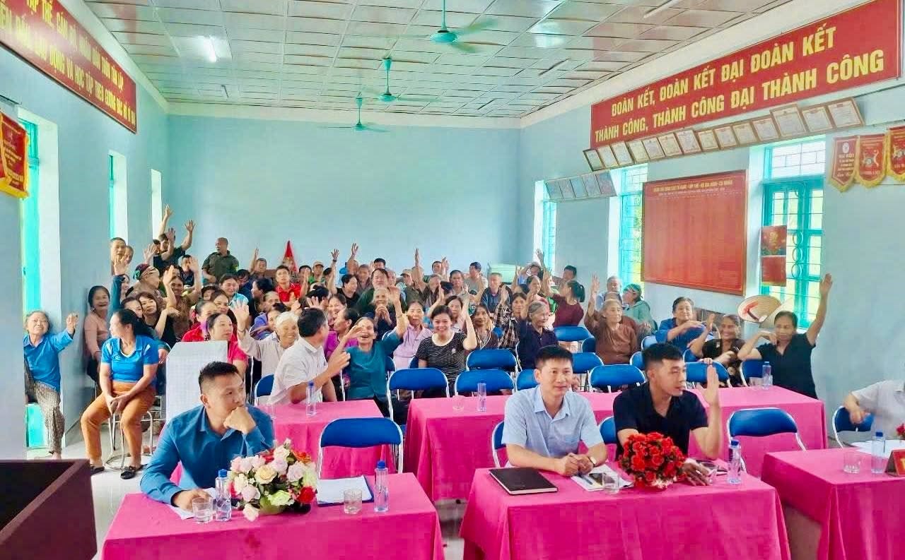 XÃ THANH AN HOÀN THÀNH BẦU CỬ TRƯỞNG THÔN, NHIỆM KỲ 2026- 2031