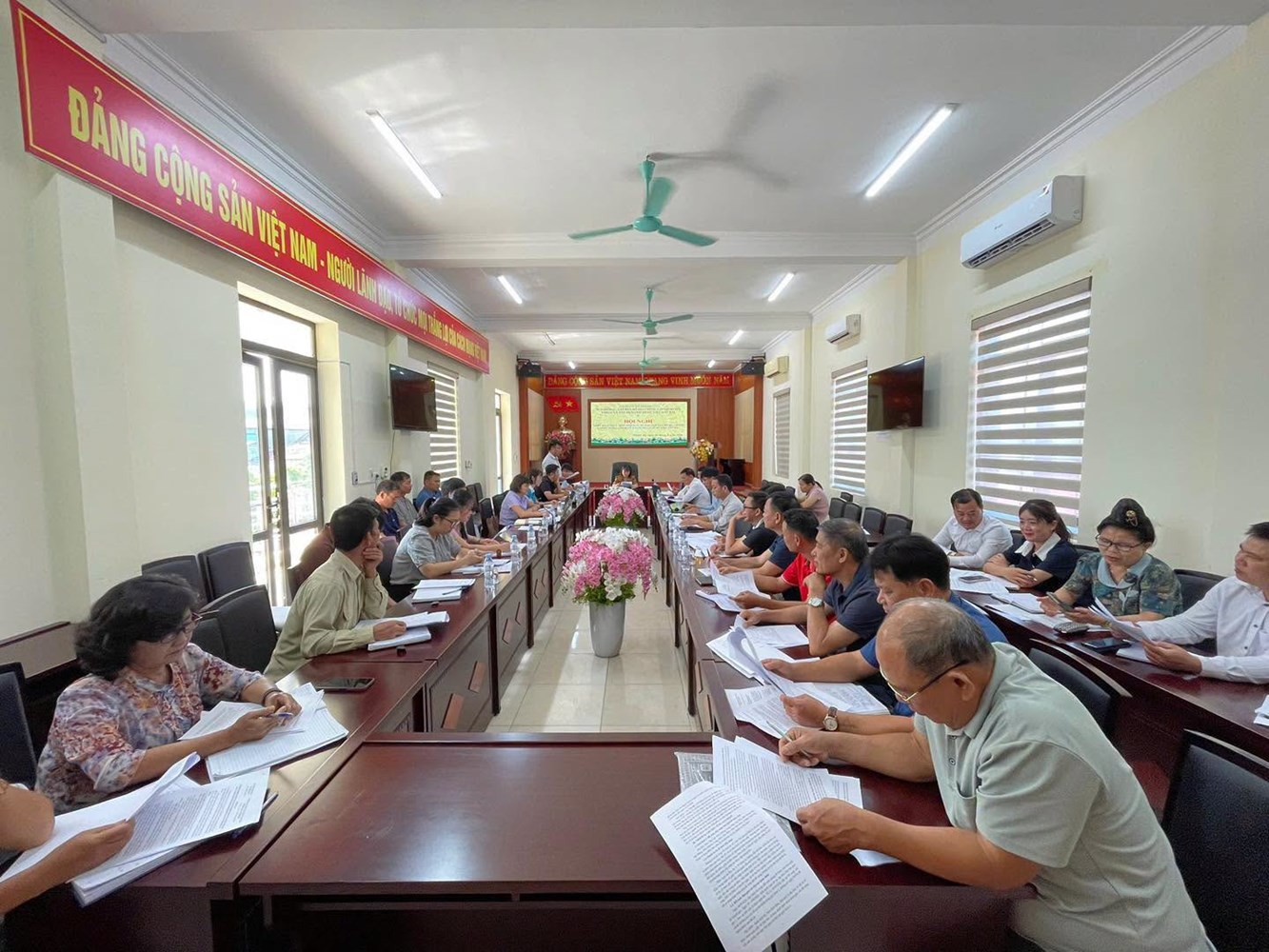 XÃ THANH AN HỌP BAN CHỈ ĐẠO TRIỂN KHAI NHIỆM VỤ ĐO ĐẠC, LẬP BẢN ĐỒ ĐỊA CHÍNH