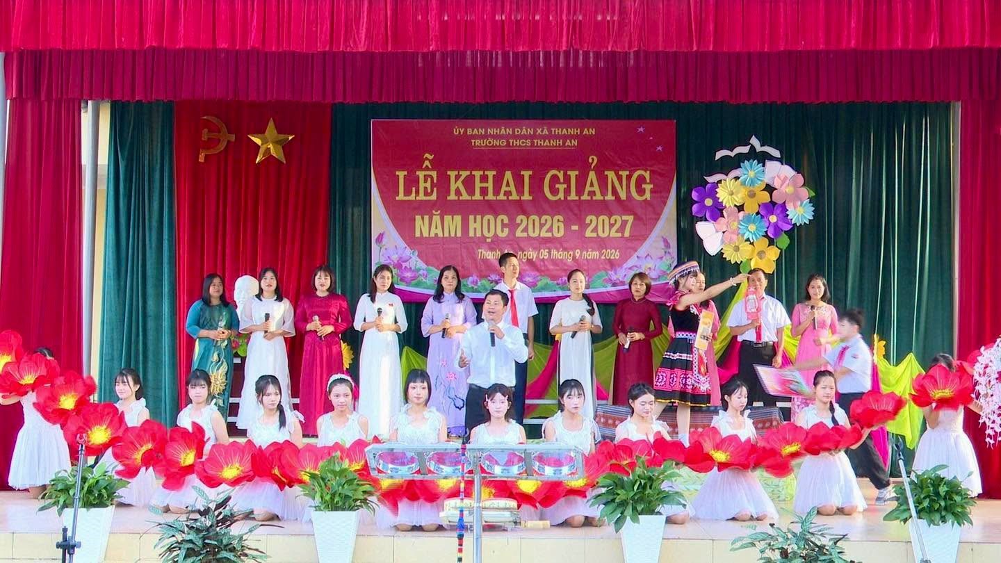 XÃ THANH AN KHAI GIẢNG NĂM HỌC MỚI 2026-2027