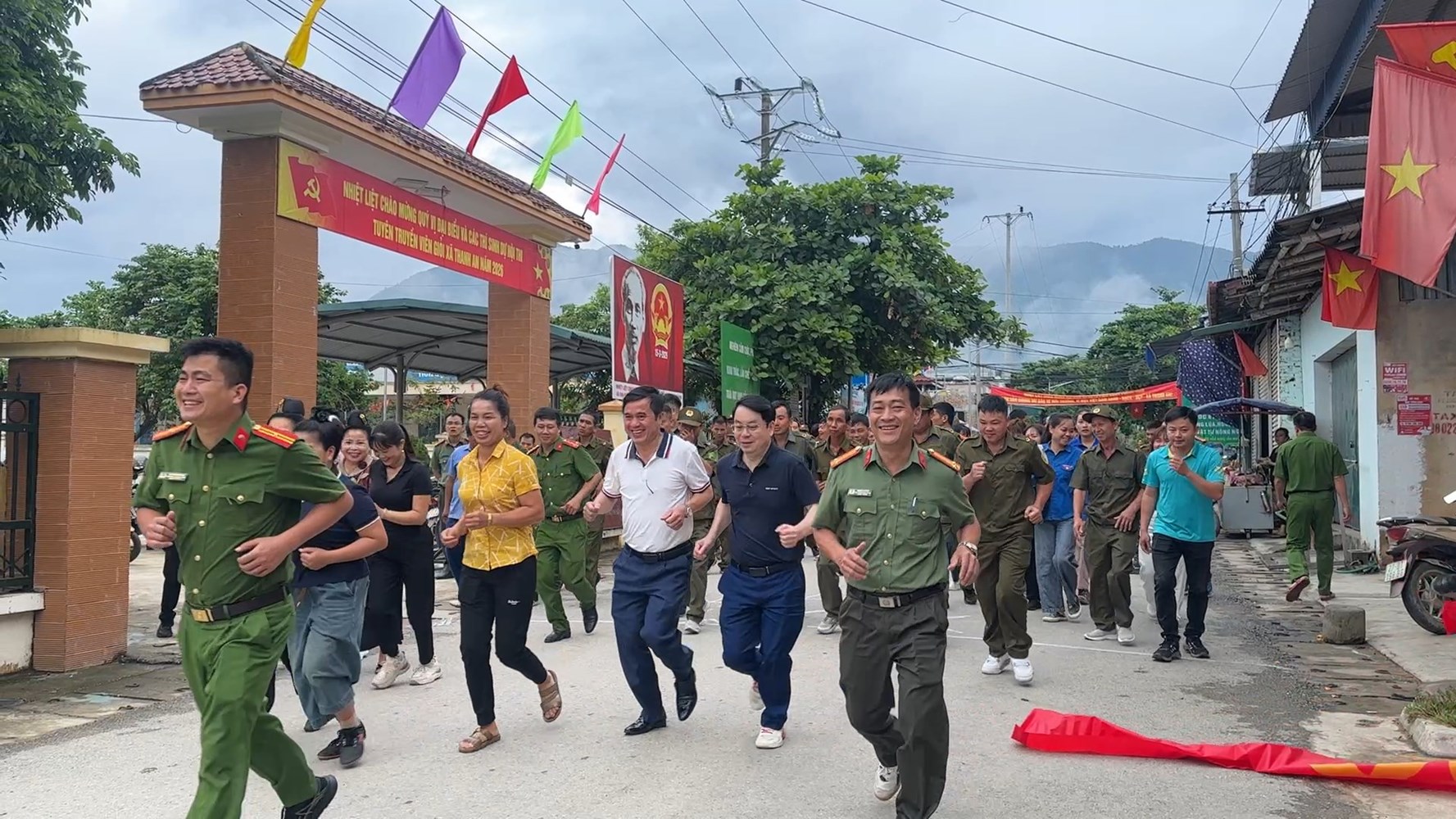 XÃ THANH AN THAM GIA CHẠY HƯỞNG ỨNG THÁNG HÀNH ĐỘNG PHÒNG, CHỐNG MA TÚY NĂM 2026