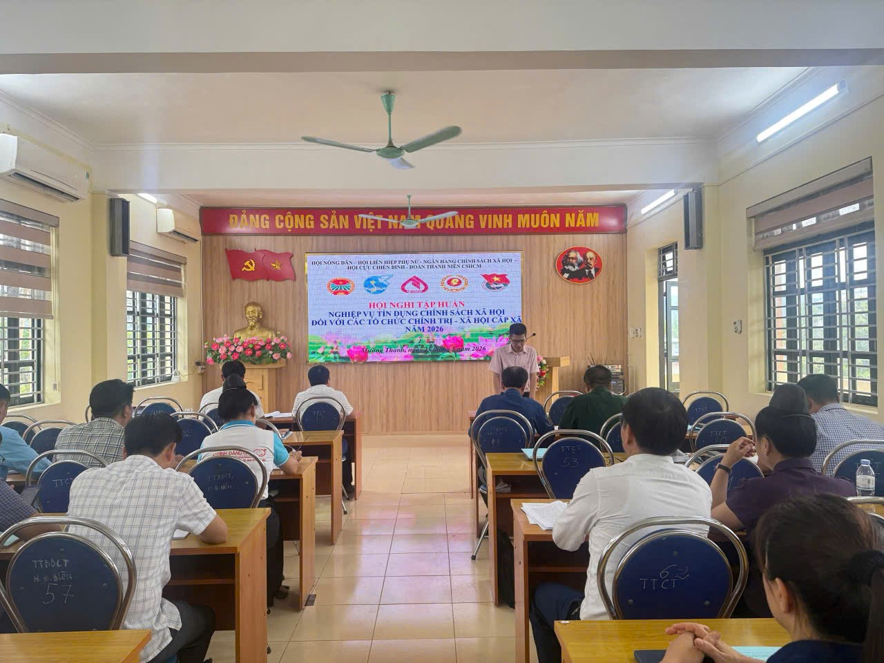 Hội nghị tập huấn nghiệp vụ tín dụng chính sách xã hội năm 2026