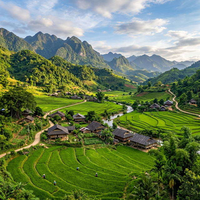 Xã Thanh An - Điện Biên