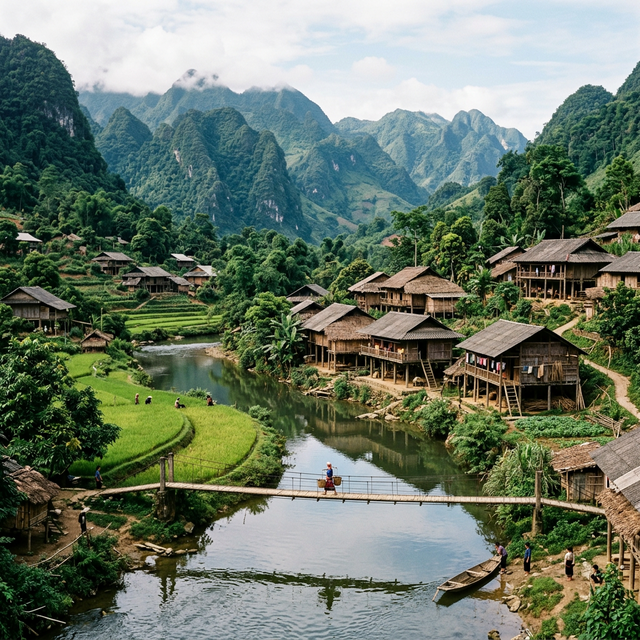 Bản làng xã Thanh An